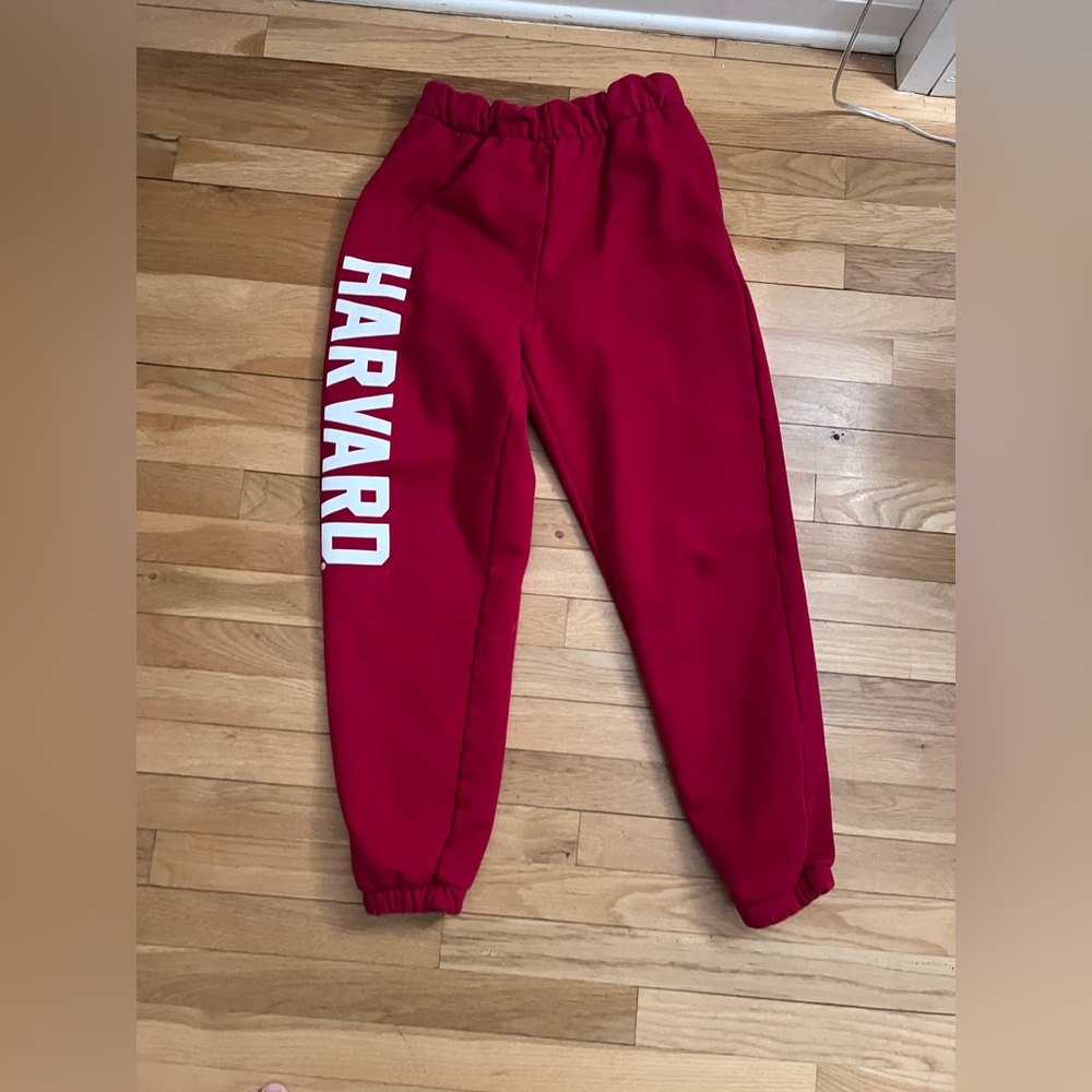 Harvard Sweatpants Size Medium - image 1